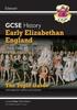 Kniha GCSE History Edexcel Topic Guide - Early Elizabethan England, 1558-1588