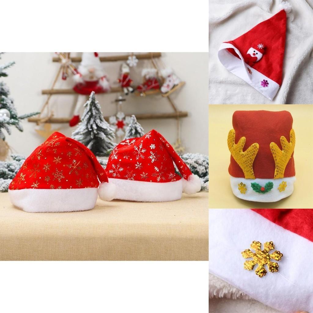 Bezaubernde weihnachtliche LED-Mütze für Erwachsene und Kinder mit Cartoon-Geweih und Samtfinish