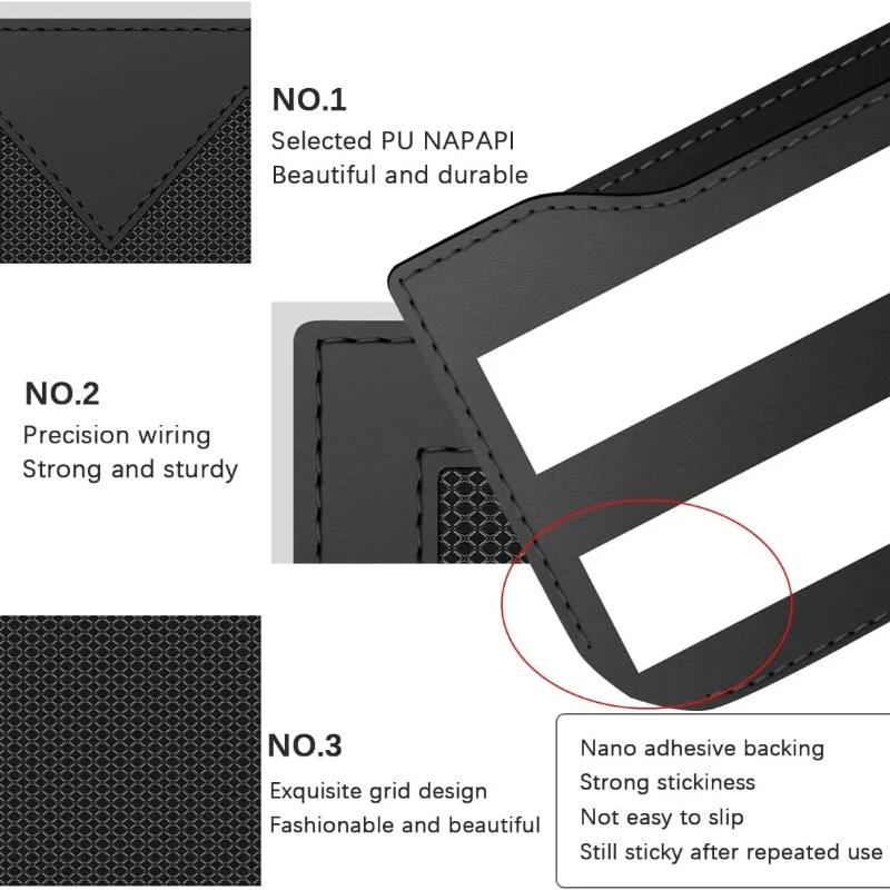 1Pc Pu Leather Material Car Storage, Multifunctional Car Organizer Bag, Trash Can, Mobile Phone Holder, Designed For Central Con