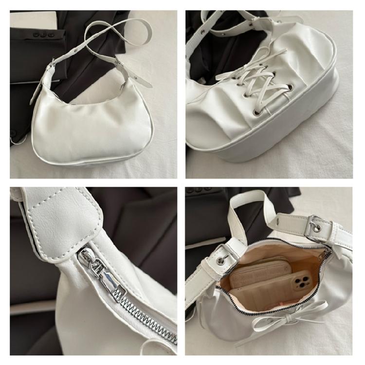 Shoulder Bag for Women Retro Pu Clutch Purses Slings Bag Handbag with Zipper Closure Evening Underarm Purse Saddles Bag