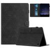 For Amazon Fire HD 10 (2021)/HD 10 Plus (2021) Case Honeycomb Printed Leather Tablet Cover with Card Slot