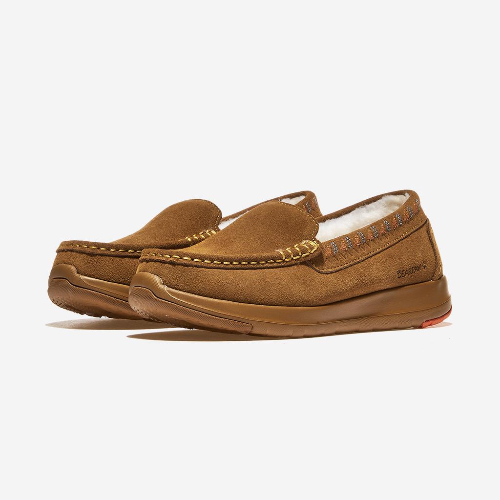 BEARPAW Mocassim Bess [K3031002RD-W] [Enviado da Coreia] 100% Autêntico