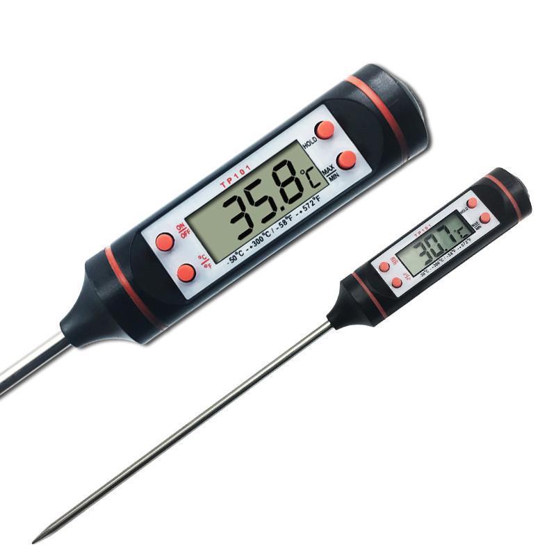 Portable Kitchen Digital Cooking Food BBQ Meat Water Milk Oil Sensor Electronic Thermometer Tool
