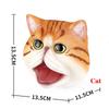 Soft Vinyl Rubber Animal Head Hand Puppet Figure Toys Gloves Model Gift Dinosaur Hand Puppet Toys For Halloween dress up