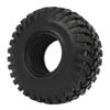 RC Tires 2.2inch 4Pcs RC Rubber Tyre Set Wheel Tires for 1:10 RC Crawler 130mm Diameter RC Accessories Black