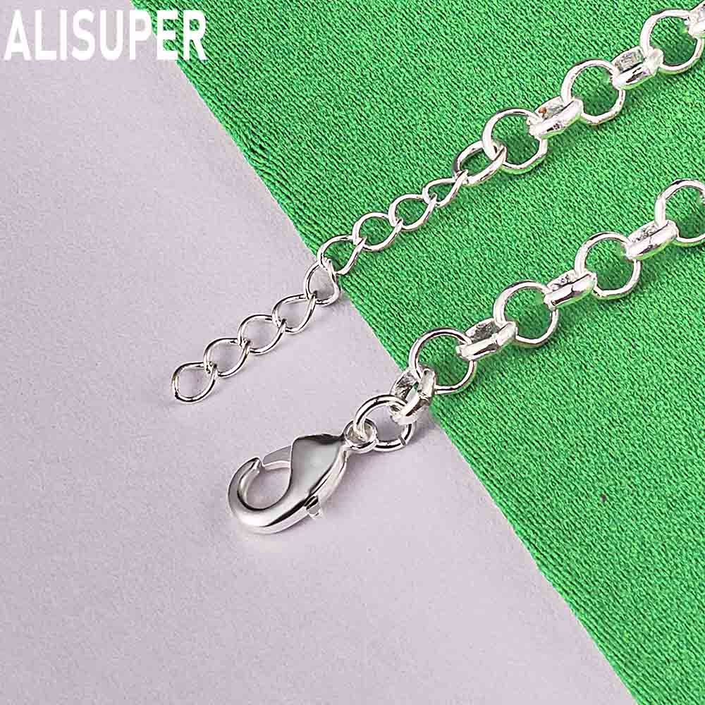 925 Sterling Silver Exquisite AAA Zircon Fireworks Bracelet Gift Jewelry