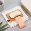 Portable Wash Shower Toilet Container Soap Dish Box Soap Tray Bamboo Box
