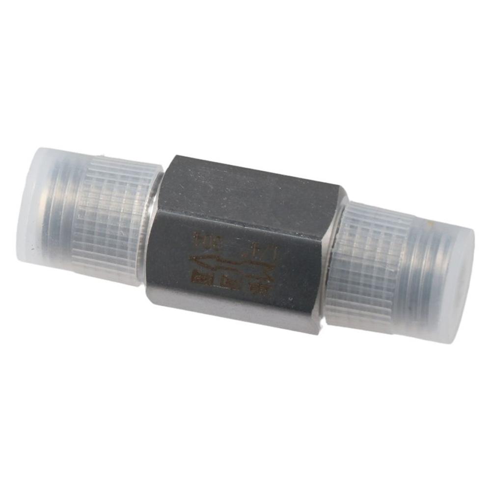 Βαλβίδα Μονής Κατεύθυνσης από Ανοξείδωτο Ατσάλι 304 1/4 Ίντσας NPT Βαλβίδα Αντεπιστροφής Ανθεκτική Βαλβίδα Ελέγχου Λάδι Νερό Αέριο