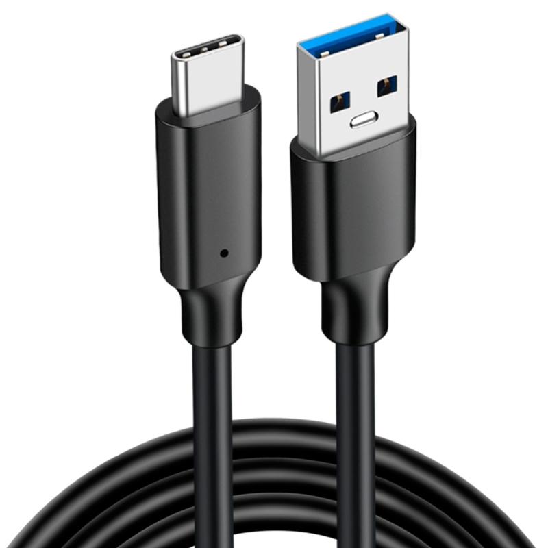 20cm-500cm USB 3.2 to Type C Charging Cord Sync Cable Power Wire 10Gbps Transmission Rate PD60W 3A Rapid Charging
