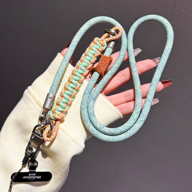 High-End Phone Lanyard Neck Strap Crossbody Portable Pendant Outdoor Multi-Functional Anti-Lost Personalized Chain