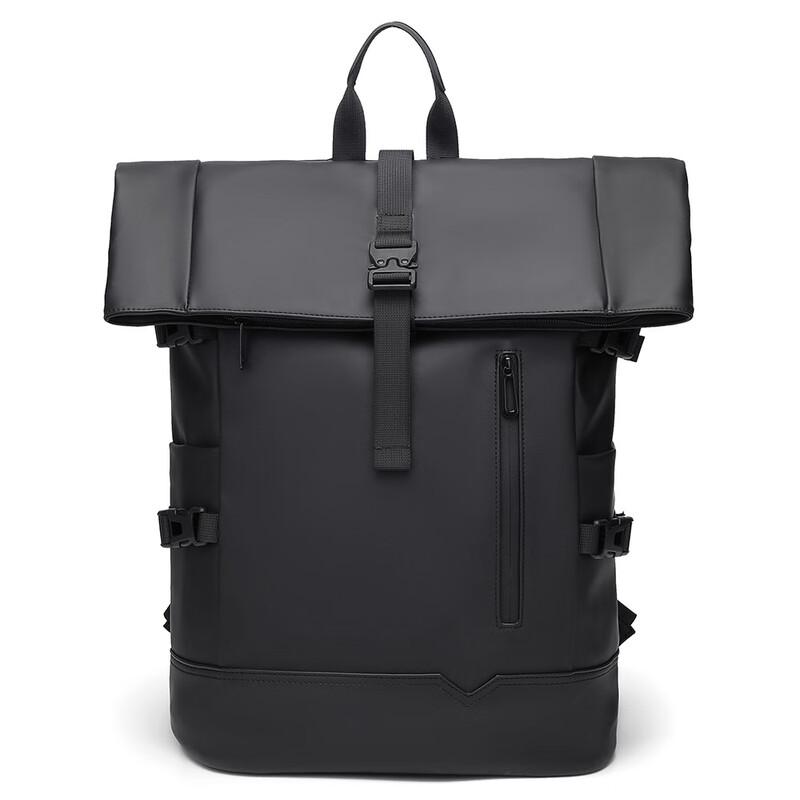 

Men s Roll-Top Large Capacity Backpack 23-32L