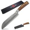 6.7 Inch Santoku Knife Professional Chef Knife VG10 Japanese 67 Layers Damascus Kitchen Knives