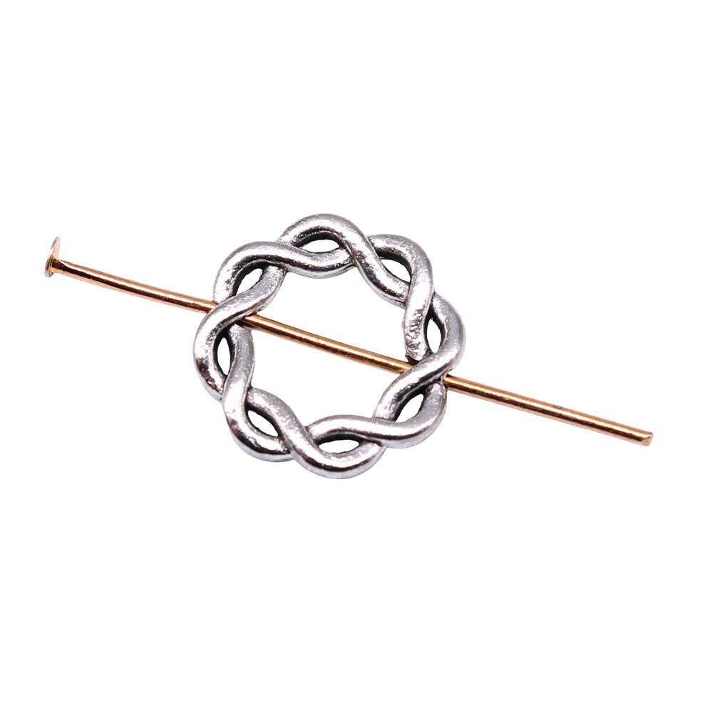 Openwork Beads Mini Hole Geometric Frames For Minimalist Jewelry Components