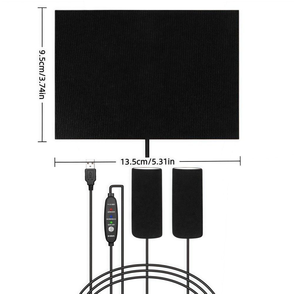 3 Gear Warmer Motorcycle Heated Handlebar Cover 5V/2A USB Heated Handgrips  Motorcycle Accessories
