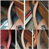 Left Right Interior Passenger Door Pull Handle Leather Outer Cover For BMW X5 X6 E70 E71 E72 2007-2014