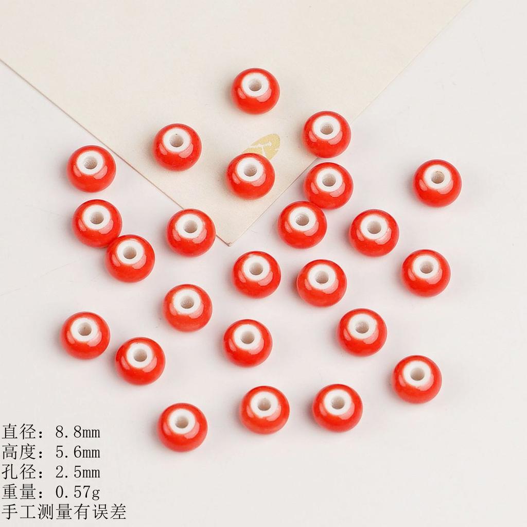 Colorful fruit green abacus beads fresh tire loose beads beaded accessories handmade DIY manufacturer