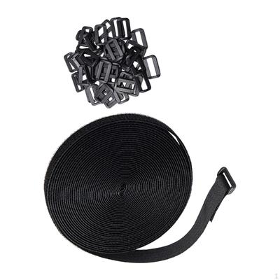 Cable Ties Management Straps Multi Purpose Cord Storage Organization Sticky Fastening