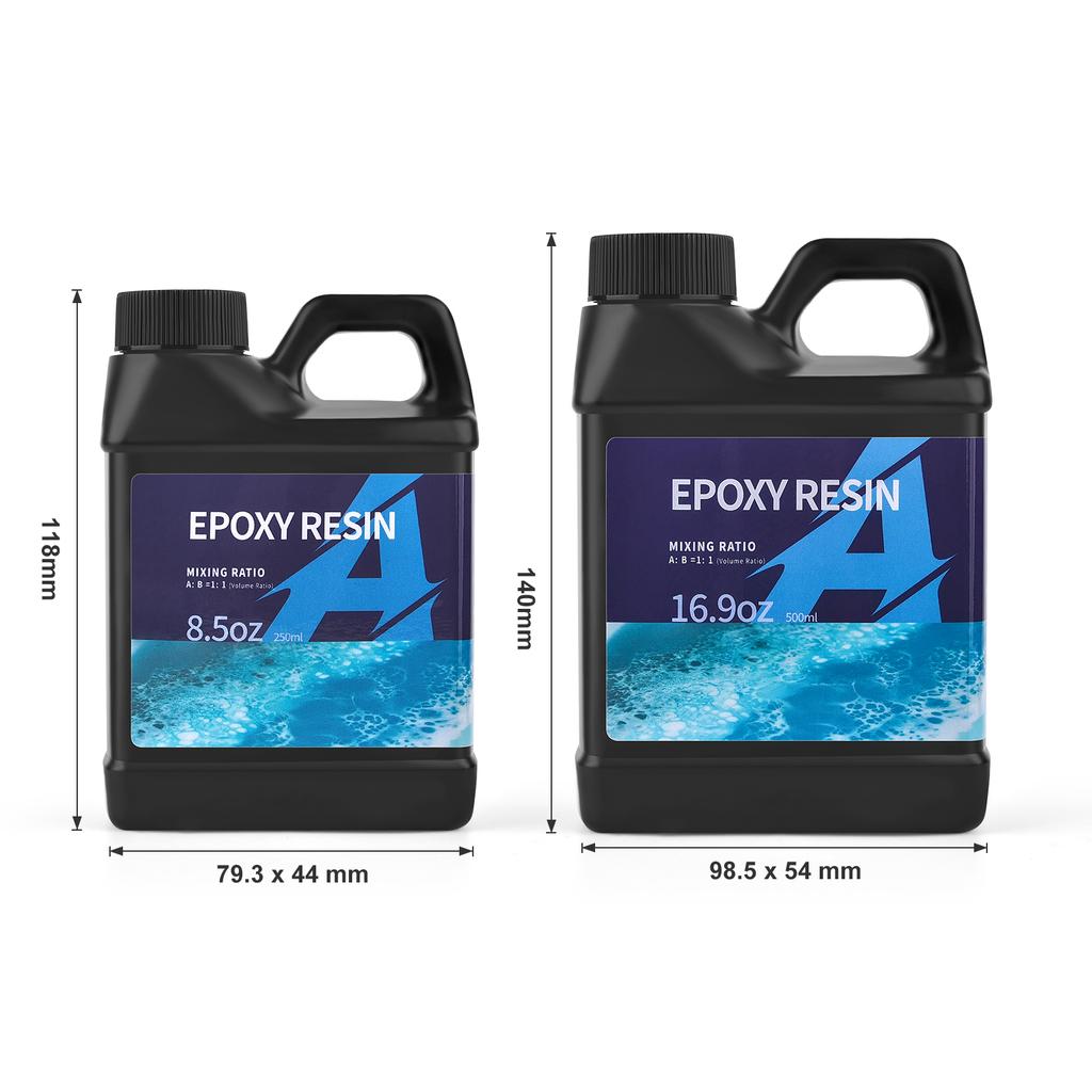 Epoxidharz-Schnelltrocknungskleber AB-Aushärtung Epoxidharz-Hartkit Vorgemischtes Resina Transparenter solaraktivierter Kleber für Schmuck