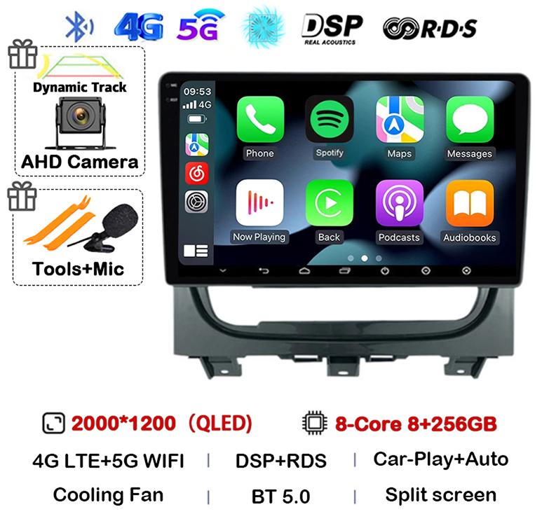 Android 14 Carplay Auto For Fiat Strada Idea 2012 2013 2014 2015 2016 Car Radio Multimedia Player Navigation GPS Stereo 2Din DVD