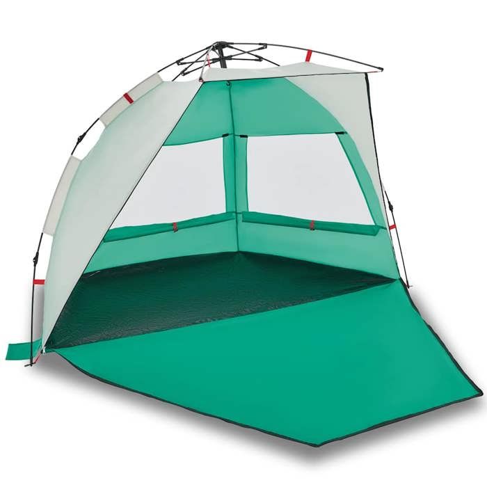 VidaXL Tente de plage 2 personnes libération rapide imperméable, tente, tente de jardin, abri d'extérieur, tente de camping, 4005309