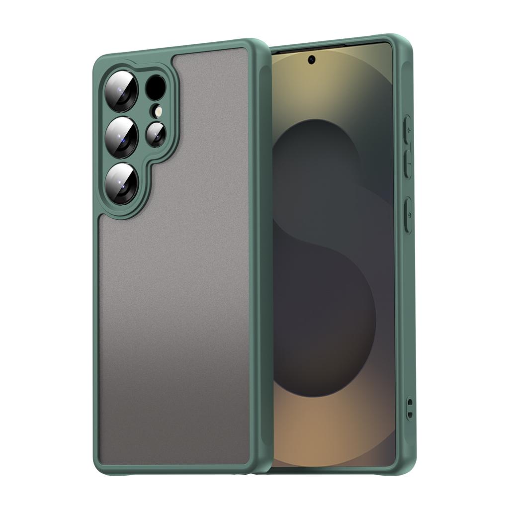 Airbag Super Protection Soft TPU+PC Clear Matte Back Cover For Samsung Galaxy S25 Ultra Plus S25Ultra 5G Phone Case
