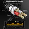 MOSWAG XLR Male To XLR Male To Jack Male Audio Male To Microphone XLR Male Cable for Electric 6.35mm Cable, 6.35mm Cable, 6.35mm Guitar, Piano,