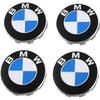 Car Hub Caps for BMW 68MM Rim Center Caps Wheel Center Badge Decoration Accessories (4pcs) LO-Ron