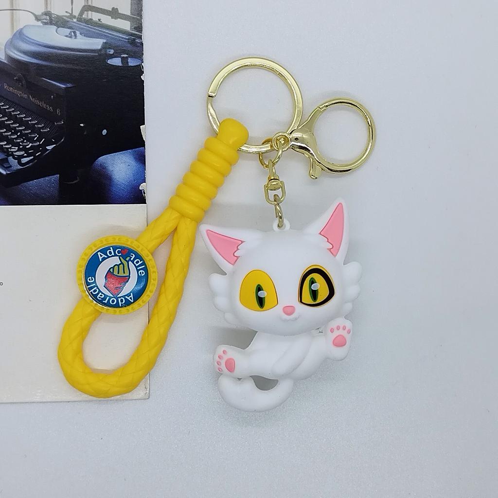 Creative Cartoon Dropper Toy Lingya's Journey Wholesale of Keychains Couple Bags Car Keychains Gifts Kawaii Personalized