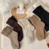 Women's Thickened Wool Mid-Tube Winter Socks - Warm Maillard Terry Cashmere Snow Socks