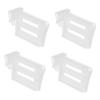 4Pcs Retractable Refrigerator Divider Clip Extendable Fridge Separator