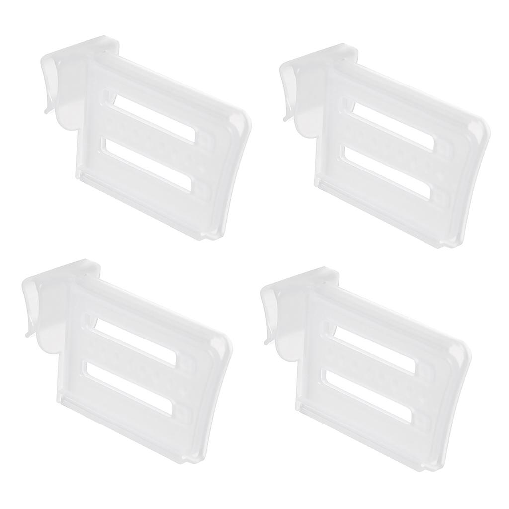 4Pcs Retractable Refrigerator Divider Clip Extendable Fridge Separator