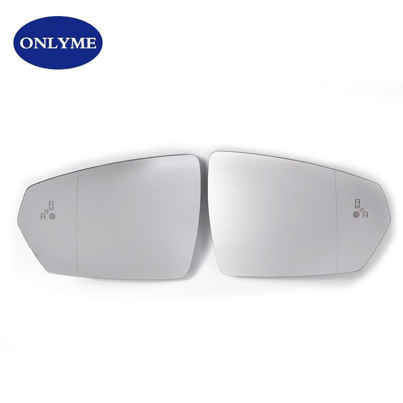 

Car blind spot warning heated mirror glass for VW Polo Mk6 2017 - left