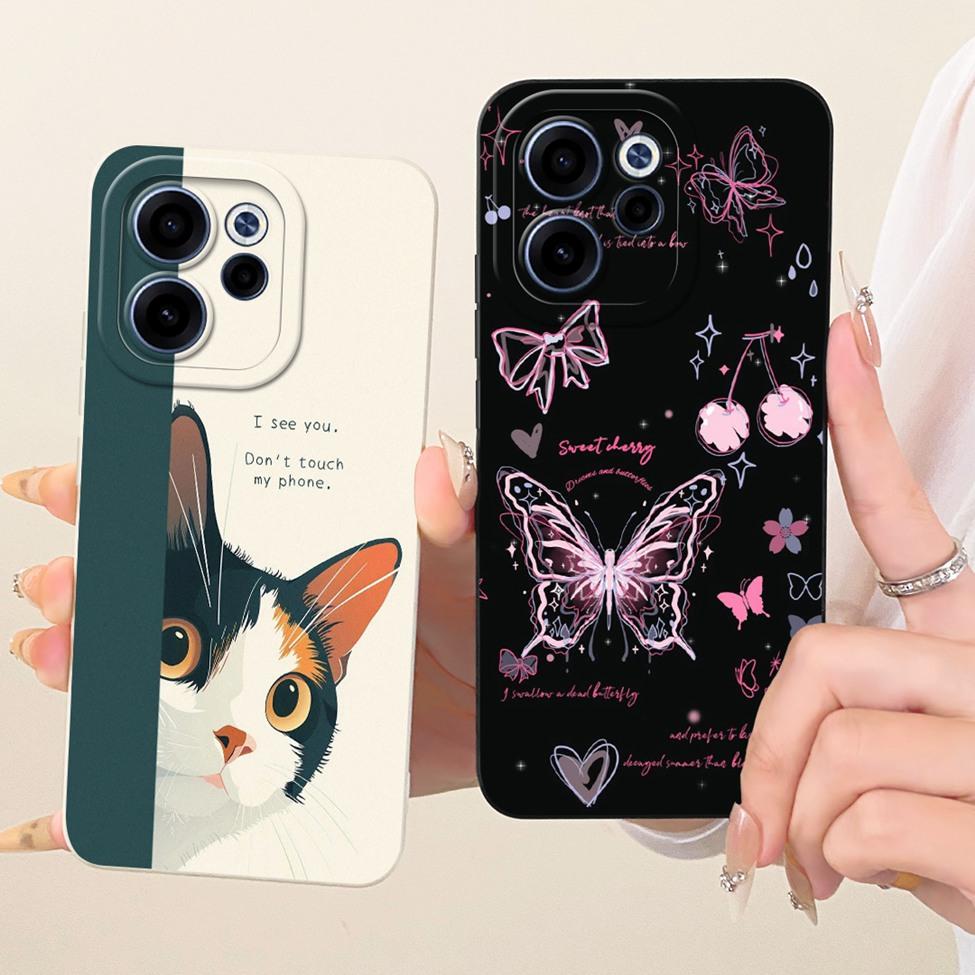 Casing For Oppo Reno 15F Cover Luxury Fashion Cute Cartoon Funny Painted Silicone Funda For Reno 15F Oppo CPH2801 Phone Case