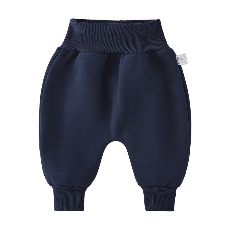 Antibacterial Far-Infrared Fleece-Lined Baby and Toddler Pants - Diaper Cover for Autumn/Winter
