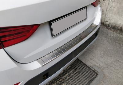 OmsaLine Rear Bumper Cover (stainless Steel) for BMW X1 E-84 2009-2015