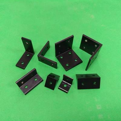 2 Holes Vertical Corner Brackets 1515 2020 3030 4040 4545 Aluminum Alloy 2 Hole 90 Degreee Inside Corner Bracket