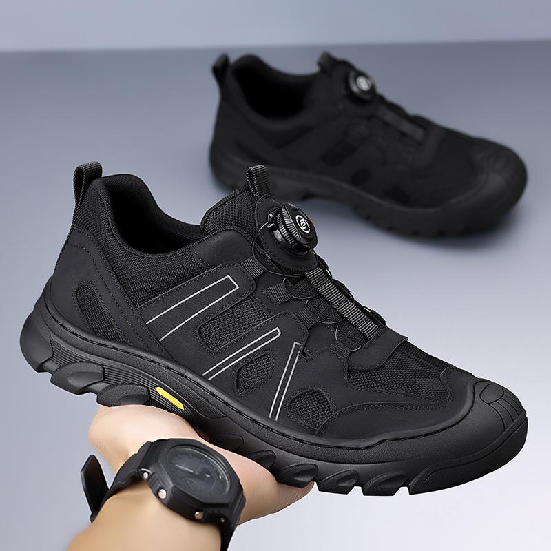 Outdoor-Wanderschuhe Herren rutschfeste und abriebfeste Wanderschuhe Offroad-Wanderschuhe leichte Dämpfung atmungsaktive Schuhe