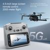 New RG709 GPS Drone 8K Camera 5G Professional Foldable Quadcopter Drone 4.5 Inch With Screen Optical Flow Positioning Toy Gifts