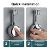 Shower Bracket Holder Adjustable Angle 360 Degree Rotation Heat-Resistant Stainless Steel Swivel Shower Bracket