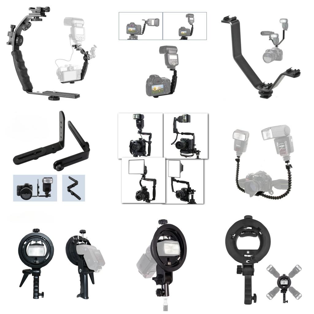 Stabilizátor kamery pro smartphone, Přenosná rukojeť, Ruční video rig s pouzdrem, Vhodný pro všechny kamery, Videokamery