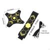 Kick Throw Solo Practice Adjustable Waist Belt Training Aid Elastic Rope Hands Soccer Trainer for