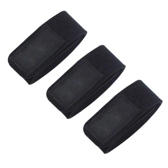 

3 шт., ремень-держатель для удочки, тонкая работа, износостойкие аксессуары, галстук для удочки, подтяжки, обёрточная бумага для улицы чёрный