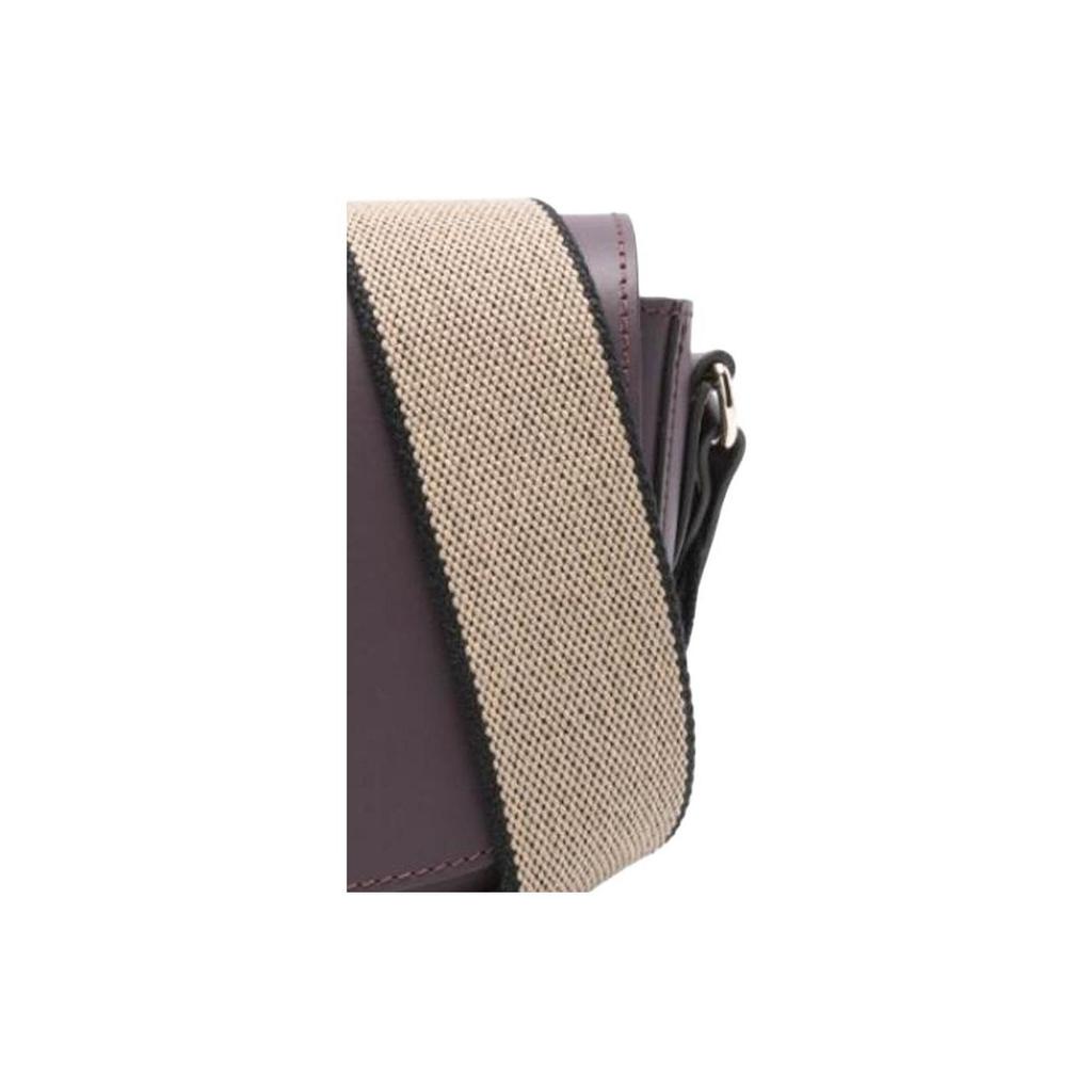Longchamp Épure Front Concave Embossed Logo Snap Closure Small Calfskin Crossbody Shoulder Bag Women Bags Deep-Purple 10253HFY061