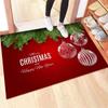 Home Christmas Front Door Porch Carpet Floor Mat Halloween Living Room Coffee Table Mat Bathroom Thick Non-slip