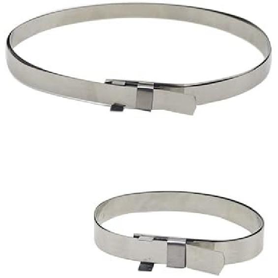 Drive Shaft CV Boot Band Clamps - Axle Boot Clamps Universal Adjustable Stainless Steel CV Boot Clamp For CV Boots & Joints 24Pcs(12Pcs Large+ 12Pcs