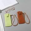 Lightweight Pouch Bag Easy To Carry Glasses Case Solid Color Sunglasses Bag Protector Box