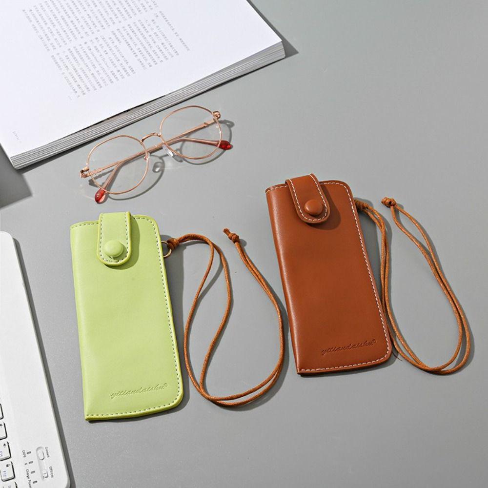 Lightweight Pouch Bag Easy To Carry Glasses Case Solid Color Sunglasses Bag Protector Box