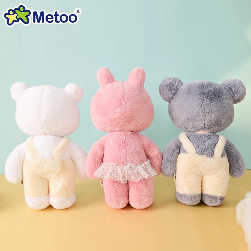 Non-Toxic Metoo Angela Cute Fluffy Plush Doll12 Inchprincess Bear Rabbit Mouse Soft Stuffed Toys Baby Bedtime Toy Kids Birthday Gifts