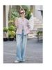 2025 Spring/Autumn Women's Retro Embroidered Jacquard Short Jacket