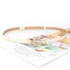 Women's Leather Decorative Buckle Pull-Through Waistband Belt for Skirts and Suits - Punch-Free Design.